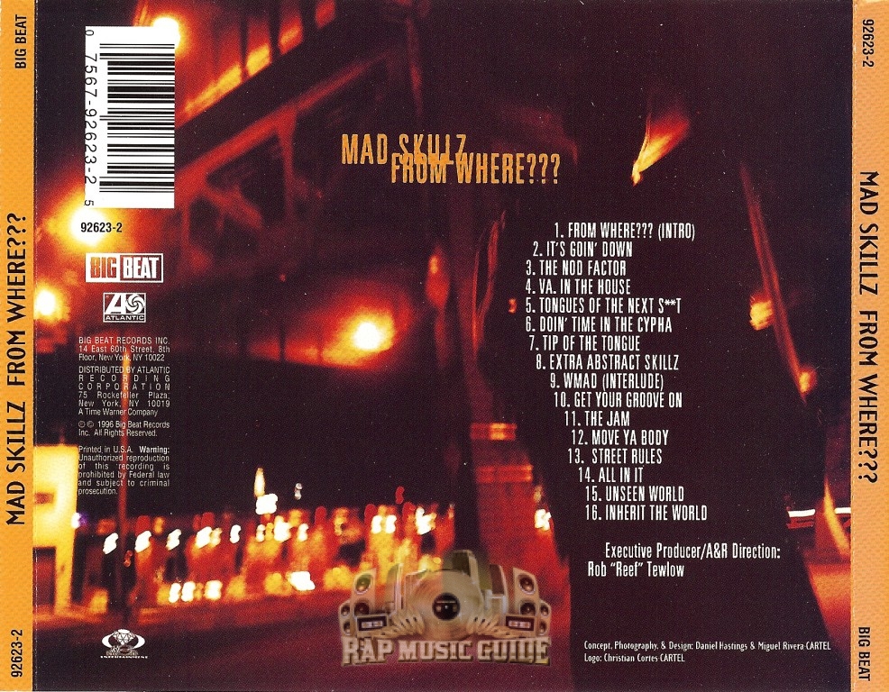 Mad Skillz - From Where???: CD | Rap Music Guide